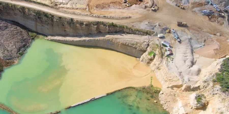 Illustrative image of Exploratory test pit in 