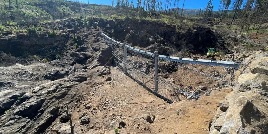 Illustrative image of Debris flow analysis in 