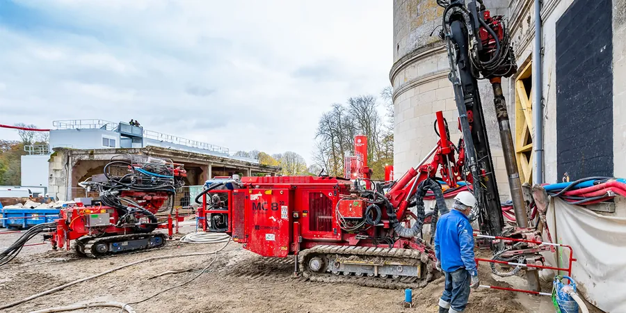 Illustrative image of Jet grouting design in 
