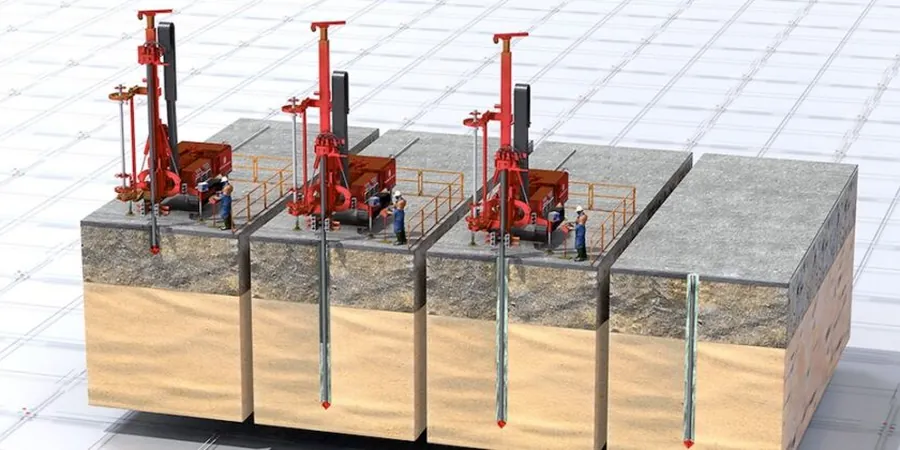 Illustrative image of Micropile design in 