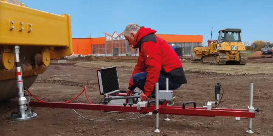 Illustrative image of Plate load test (PLT) in 