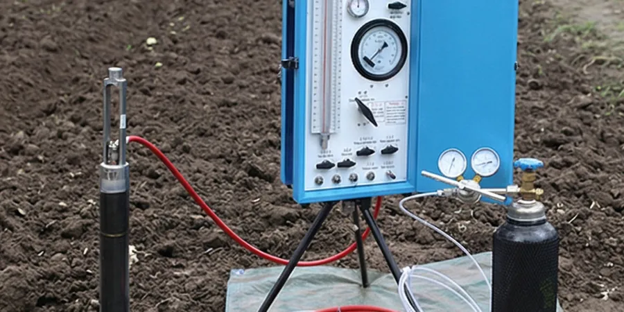 Illustrative image of Ménard pressuremeter test (PMT) in 